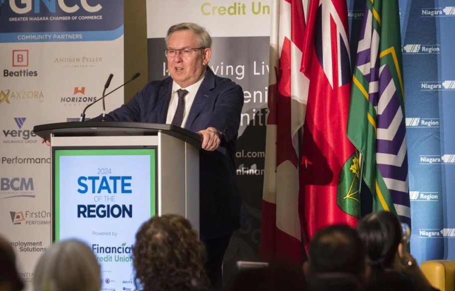 Niagara’s resilience paying dividends, Bradley says in state of the region address