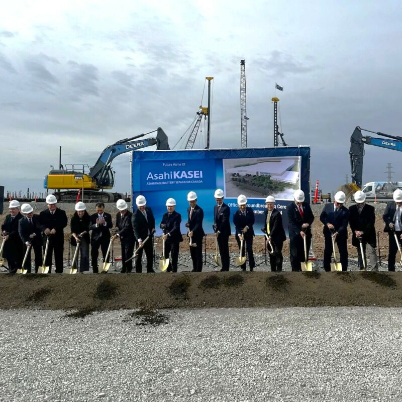 Group photo groundbreaking