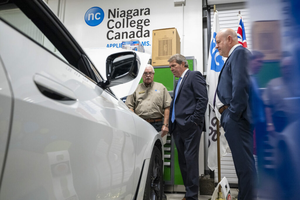 Federal government announces grant for hybrid and electric vehicles, equipment to supercharge Niagara College’s Motive Power program